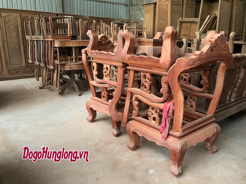 Phân xưởng hoàn thiện sản phẩm Đồ gỗ Hưng Long