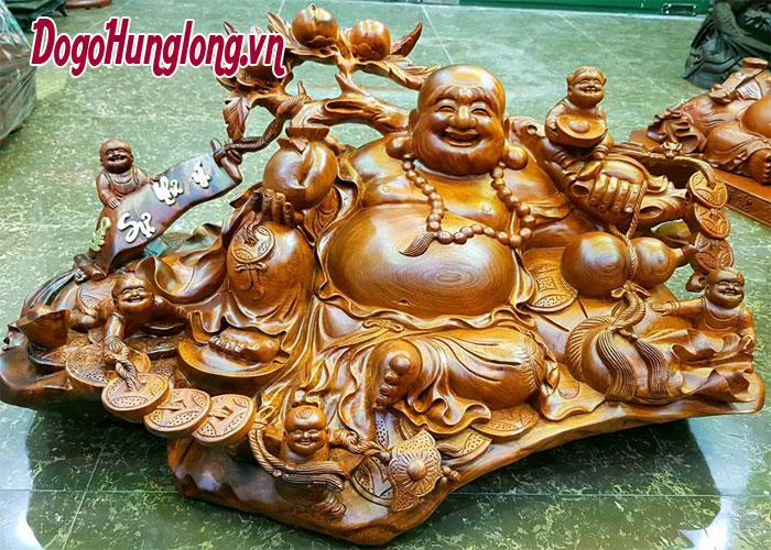 Ý nghĩa phong thủy những đứa trẻ quanh tượng Di Lặc